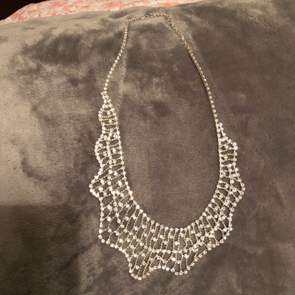 Rhinestone necklace
